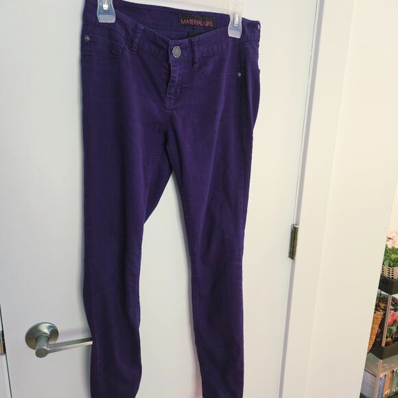 3/$15 Purple low rise jeans - Picture 1 of 6